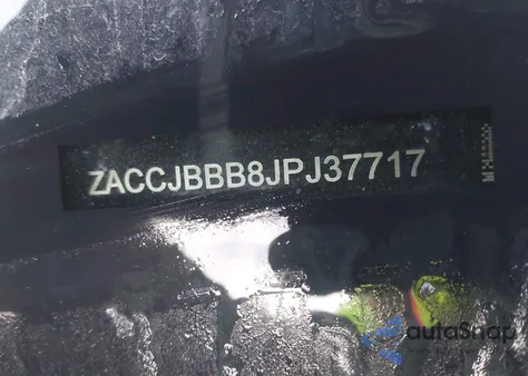 2018 Jeep Renegade Latitude 4X4 из США, поврежденный, VIN ZACCJBBB8JPJ37717